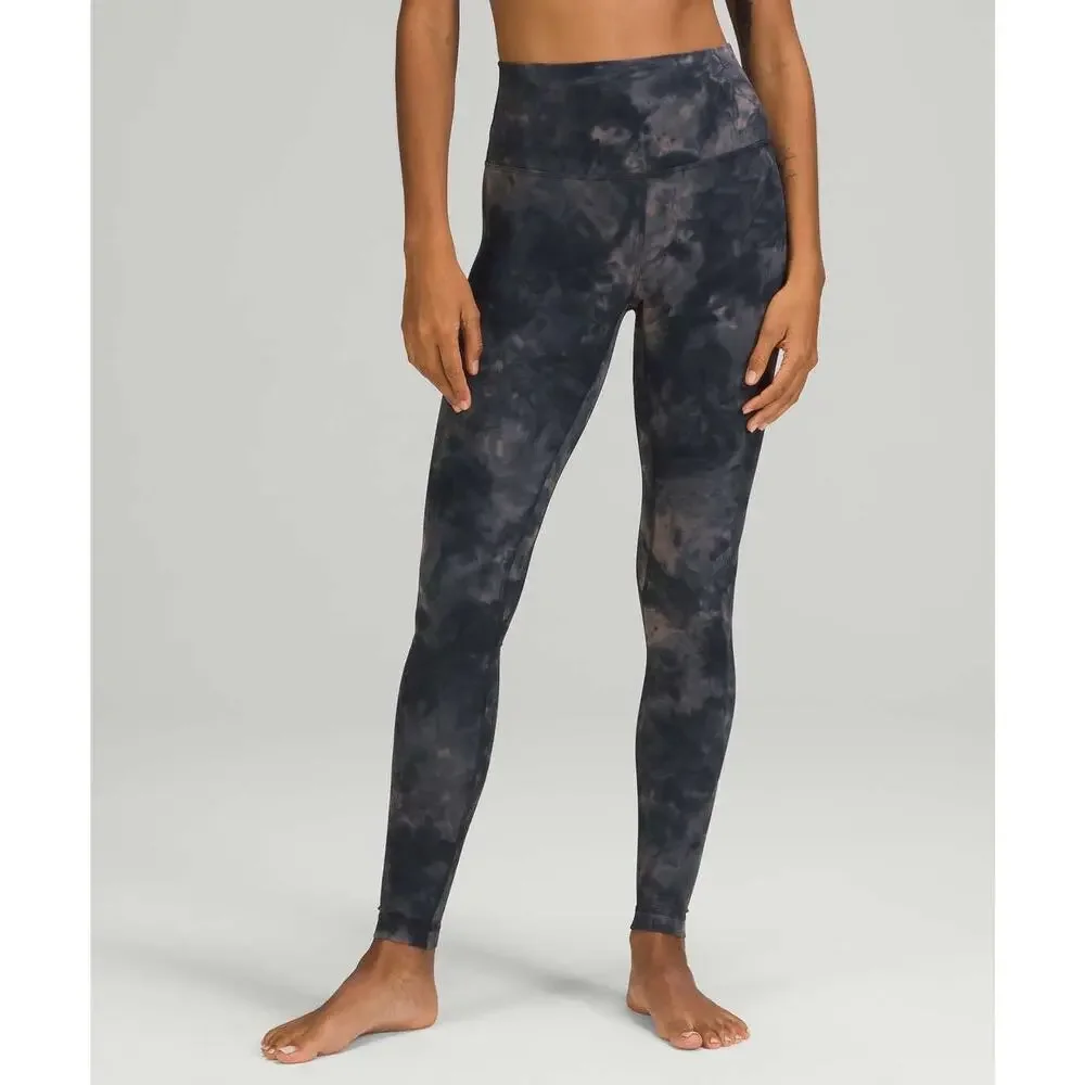 Lululemon Align High-Rise Pant Diamond Dye Lunar Rock True Navy - Size: 12